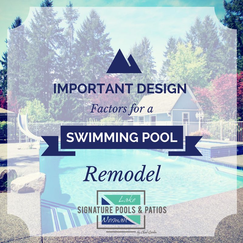 Important Design Factors for a Swimming Pool Remodel