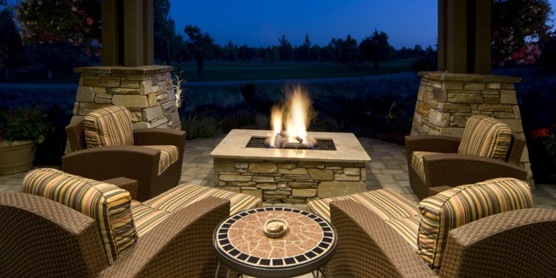 Avoid using fire pits when it is very windy