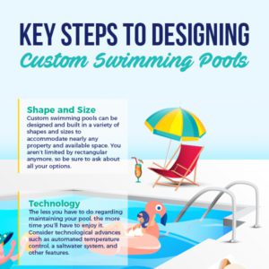 Key Steps to Designing Custom Swimming Pools [infographic]