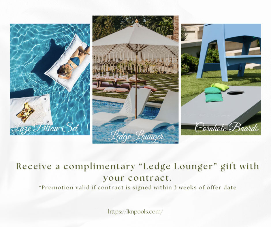 Complimentary Ledge Lounger gift!
